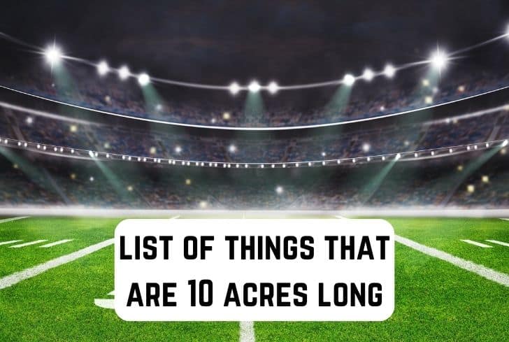 things that are 10 acres long