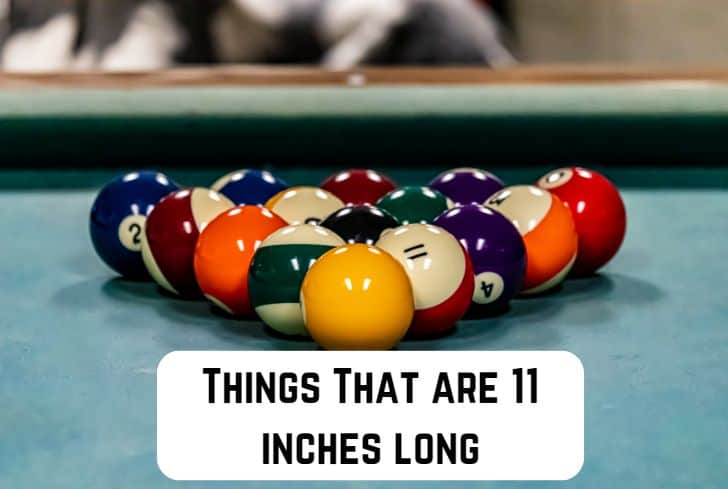 things that are 11 inches long