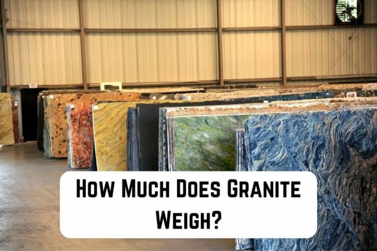 How Much Does Granite Weigh? (Guide to Stone Measurements) Measuringly