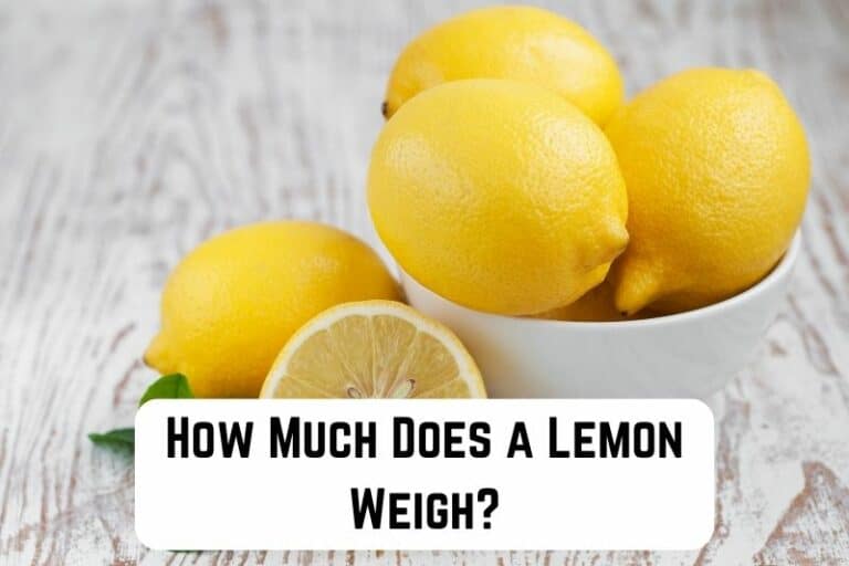 How Much Does a Lemon Weigh? (3 6 Ounces) Measuringly